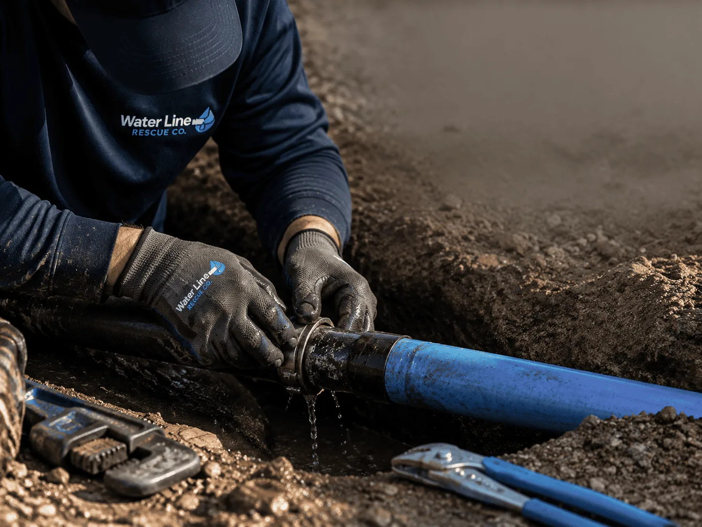 Why choose Water Line Repair in Bringhurst, IN